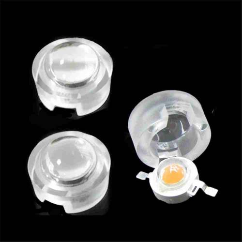 Soczewka Kolimator soczewki do diod Power LED 13 mm - kąt skupiania 90 stopni